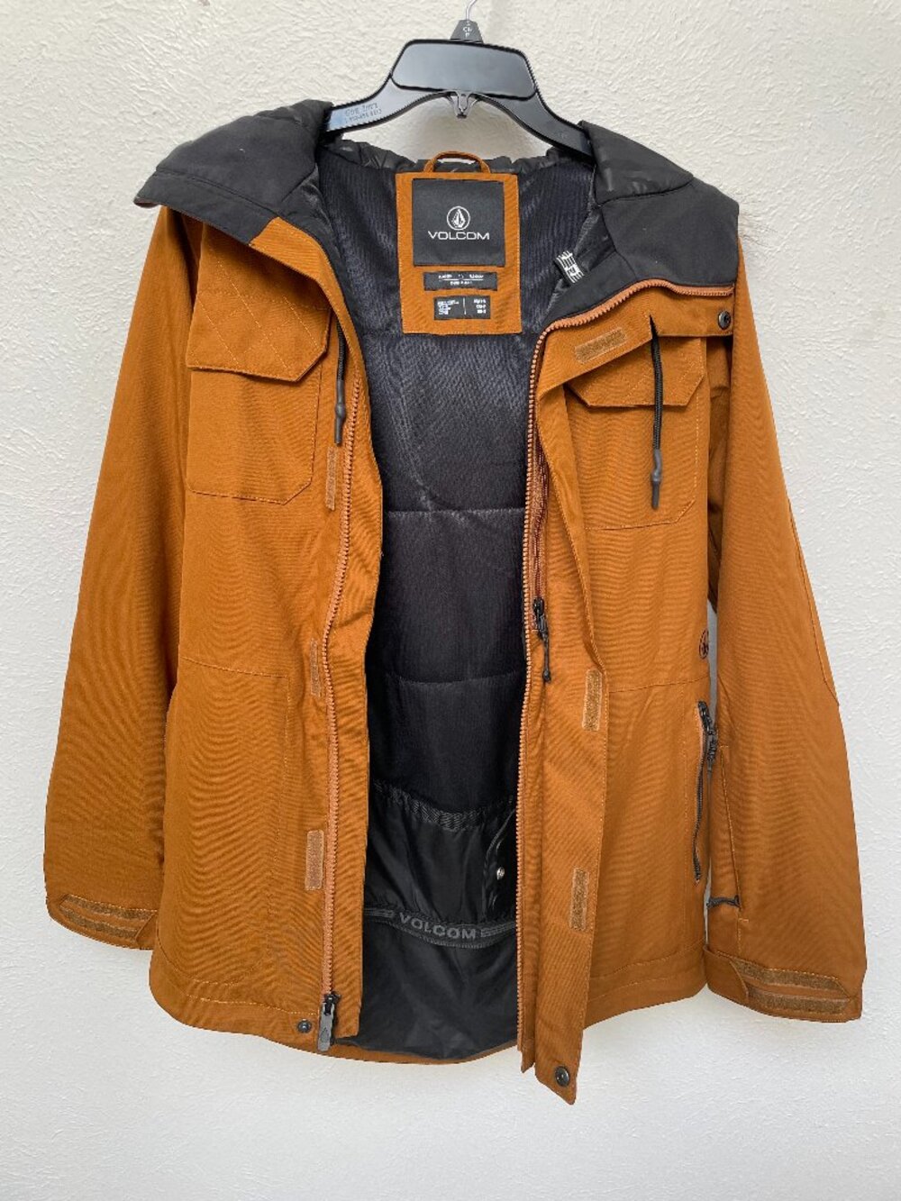 Like New Volcom Shadow Insulated Women's Snowboard Copper Jacket S